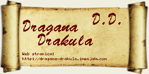 Dragana Drakula vizit kartica